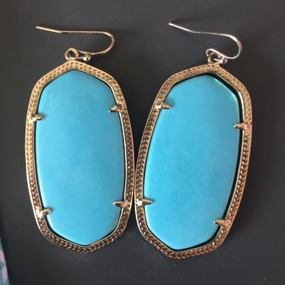 Kendra Scott Danielle Turquoise earrings